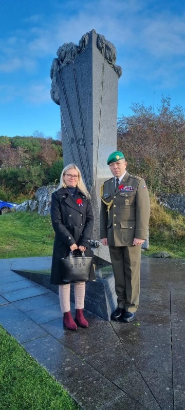 Honorární konzulka ČR Veronika Macleod a dr. Eduard Stehlík